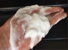 泡石鹸の泡-画像
